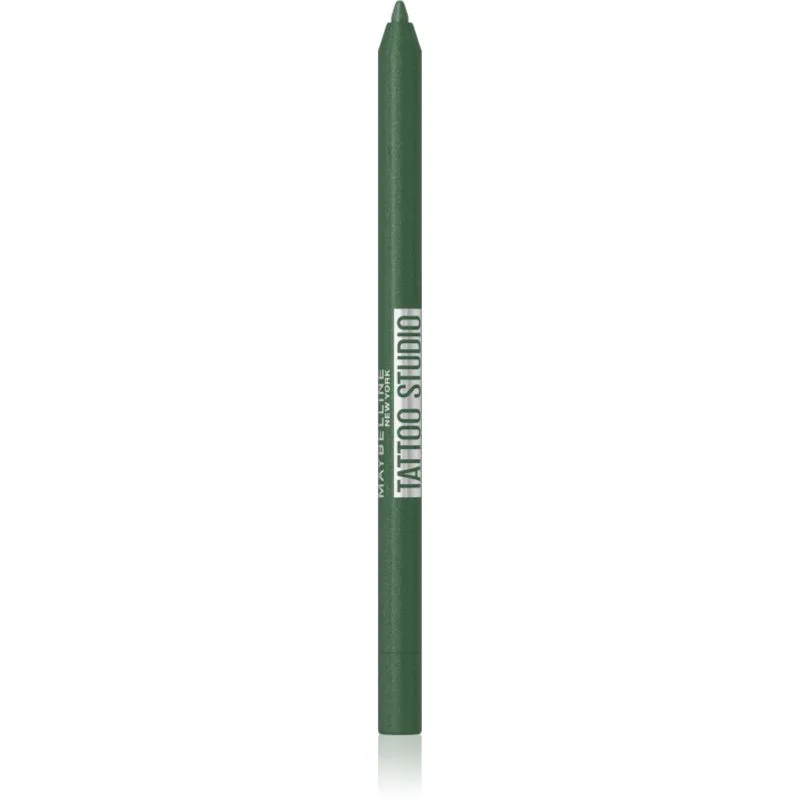 MAYBELLINE NEW YORK Tattoo Liner Gel Pencil τζελ μολύβι για τα μάτια απόχρωση Hunter Green 1.3 γρ