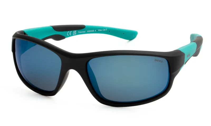 INVU ΓΥΑΛΙΑ ΗΛΙΟΥ INVU JUNIOR IK22408 A ONE SIZE IK22408 Μαύρο