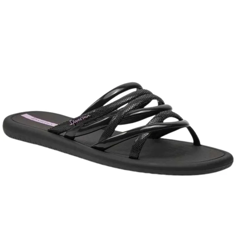Σαγιονάρες γυναικείες | Ipanema | Meu Sol Slide Fem | 780-24376 | Black/Lilac | (83606-AW816)
