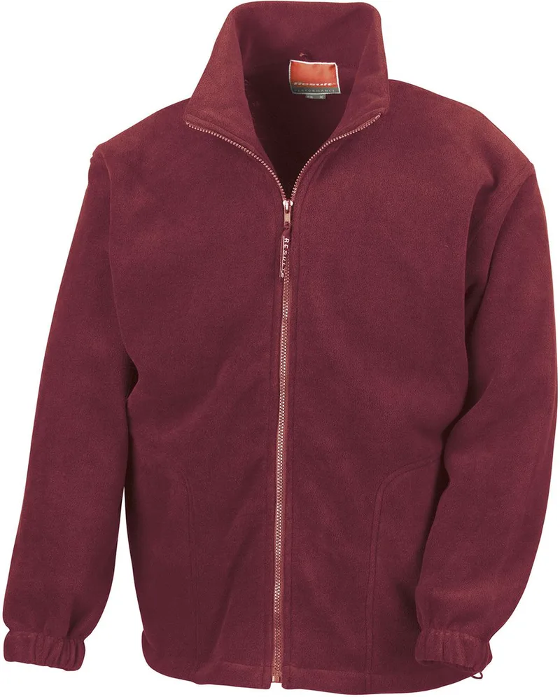 Ζακέτα Fleece Full Zip Active R036X Result Burgundy