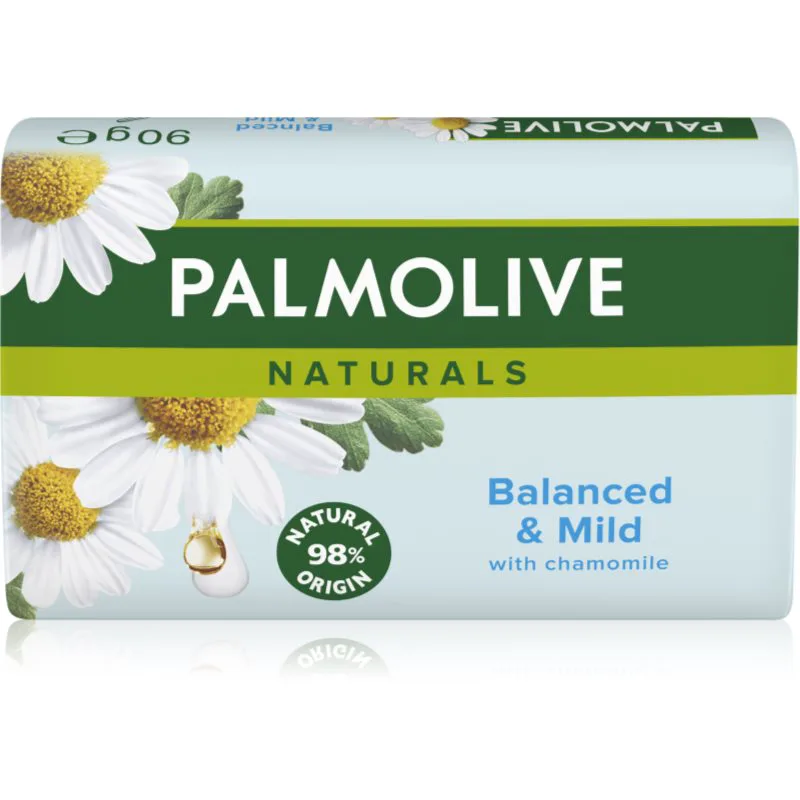 Palmolive Naturals Chamomile Μπάρα σαπουνιού με χαμομήλι 90 γρ