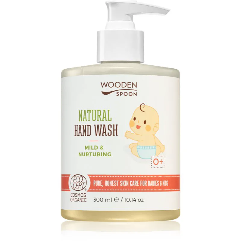 WoodenSpoon Natural απαλό υγροσάπουνο για τα χέρια για παιδιά 300 ml