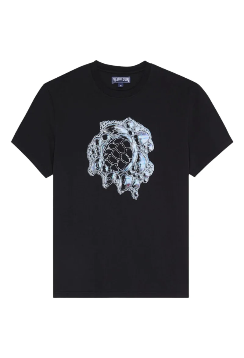 ΑΝΔΡΙΚΟ T-SHIRT VILEBREQUIN BUBBLE TURTLES ΜΑΥΡΟ