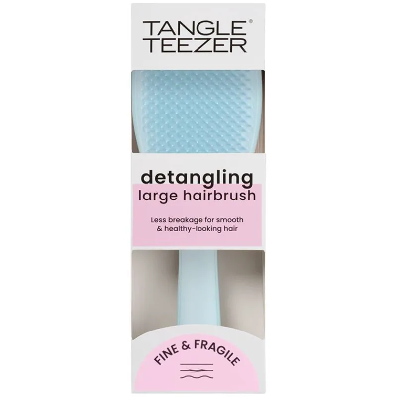 Tangle Teezer The Ultimate Detangler Large Fine & Fragile Seafoam Blue Βούρτσα Ιδανική για το Ξεμπέρδεμα των Μαλλιών 1 Τεμάχιο