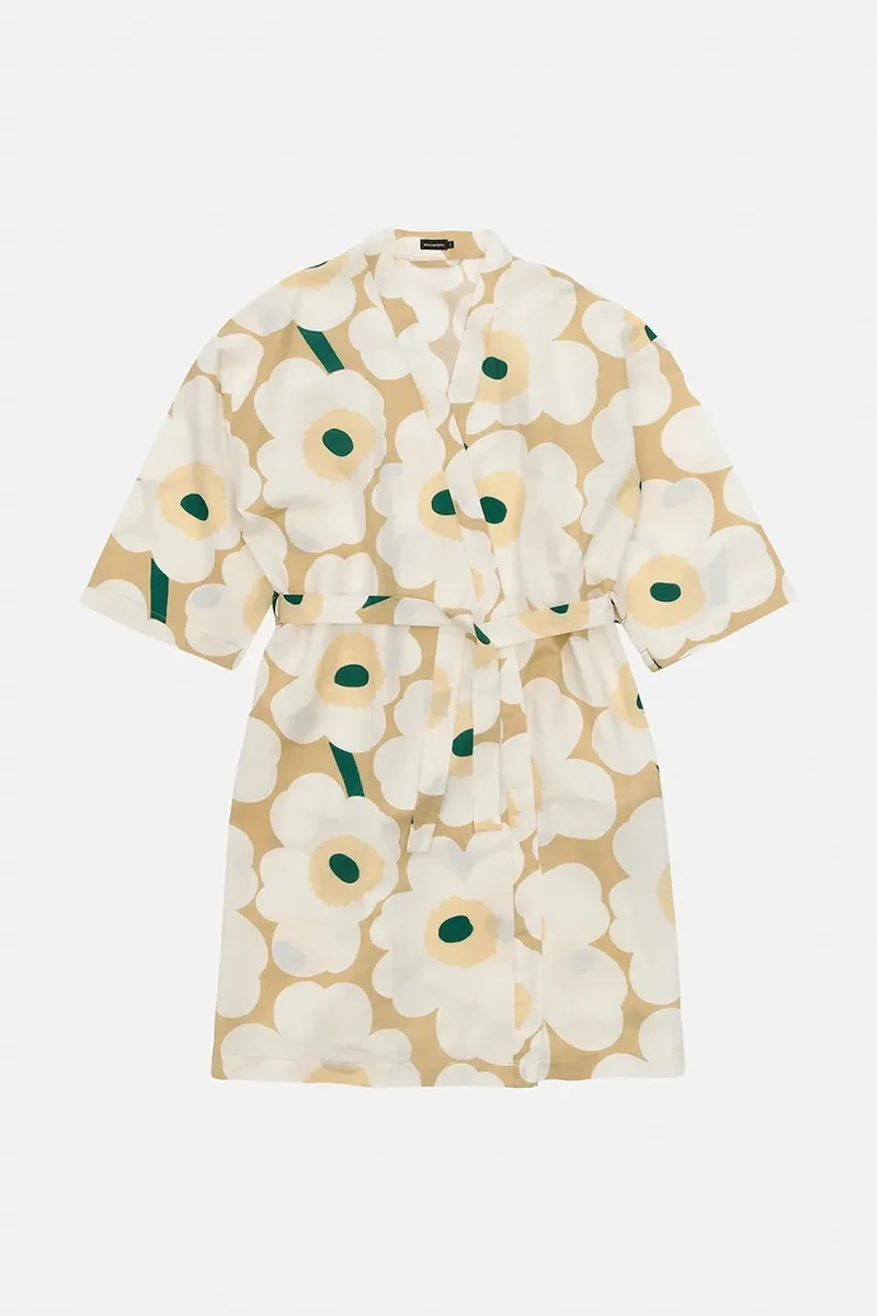 Marimekko μπουρνούζι με λινό S/M