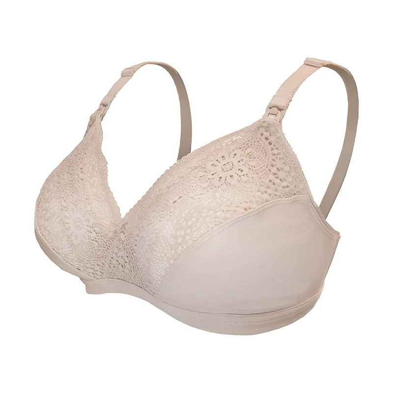 Σουτιέν Θηλασμού Soft As Silk Ανανυκλωμένο Πολυαμίδιο-Ελαστίνη Ροζ-Μπεζ Small Carriwell CW2150 (Χρώμα: Ροζ, Μέγεθος: Small, Ύφασμα: 80% Ανανυκλωμένο Πολυαμίδιο-20% Ελαστίνη) - Carriwell - CW2150