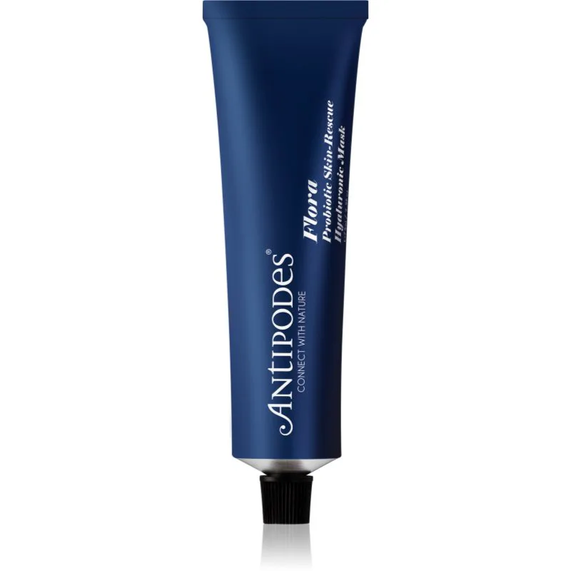 Antipodes Flora Probiotic Skin-Rescue Hyaluronic Mask αναζωογονητική μάσκα προσώπου με προβιοτικά 75 ml
