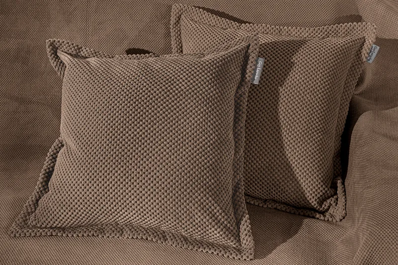 Διακοσμητική Μαξιλαροθήκη Βαμβακερή-Chenille 45x45εκ. Rubicon Latte Guy Laroche (Χρώμα: Latte) - Guy Laroche - 5206480672460
