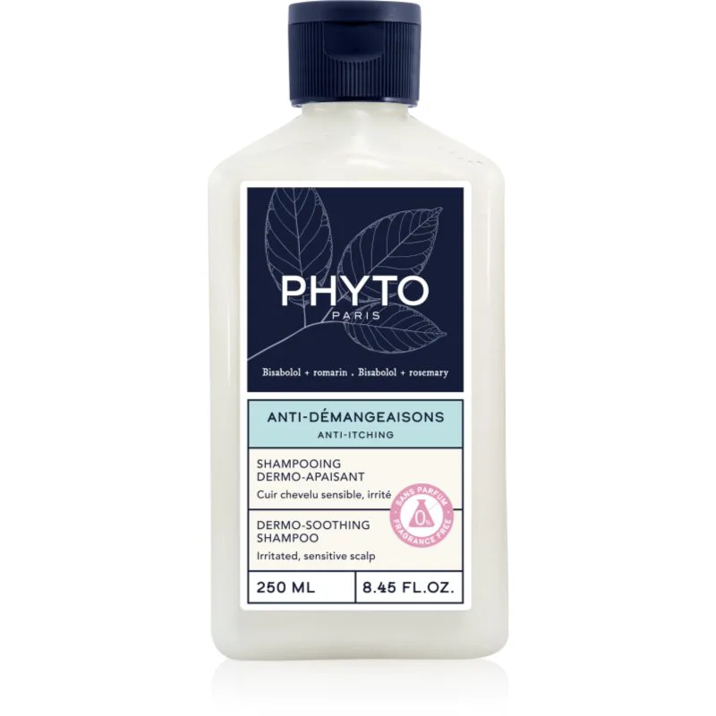 Phyto Anti-Itching Dermo-Soothing Shampoo καταπραϋντικό σαμπουάν για ερεθισμένο δέρμα του κεφαλιού 250 ml