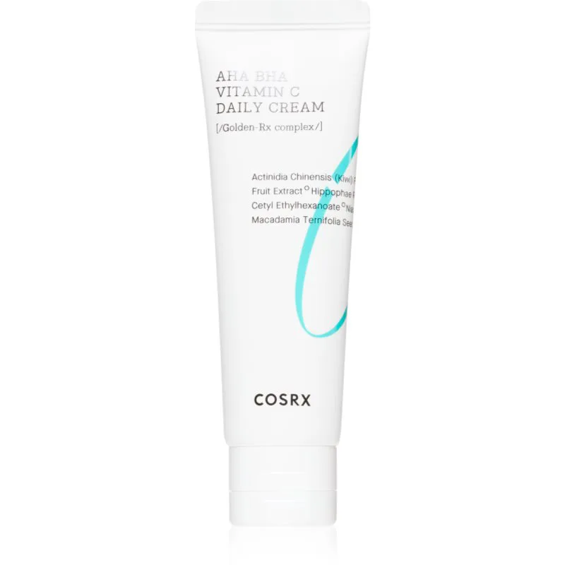 Cosrx AHA/BHA Vitamin C Daily Cream λειαντική κρέμα για φωτεινότητα με απολεπιστική δράση 50 ml