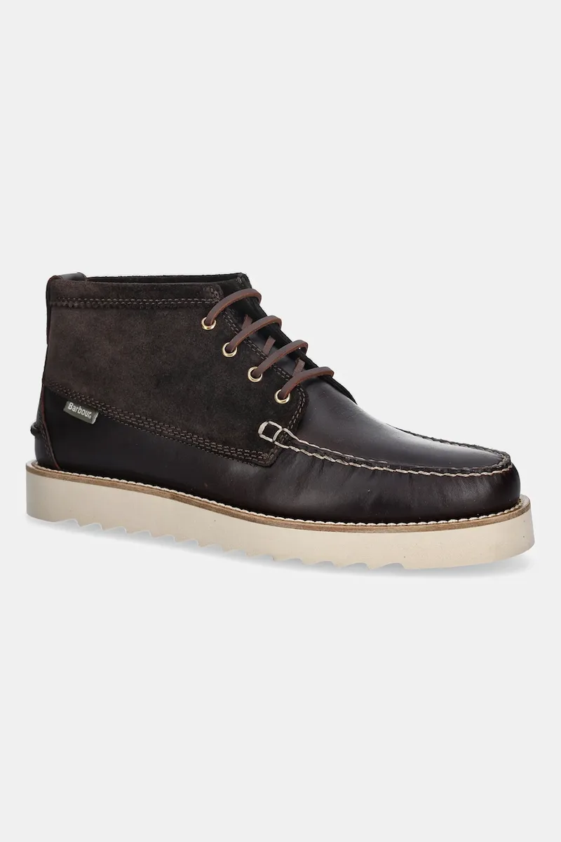 Barbour Δερμάτινα παπούτσια Barbour Hadston