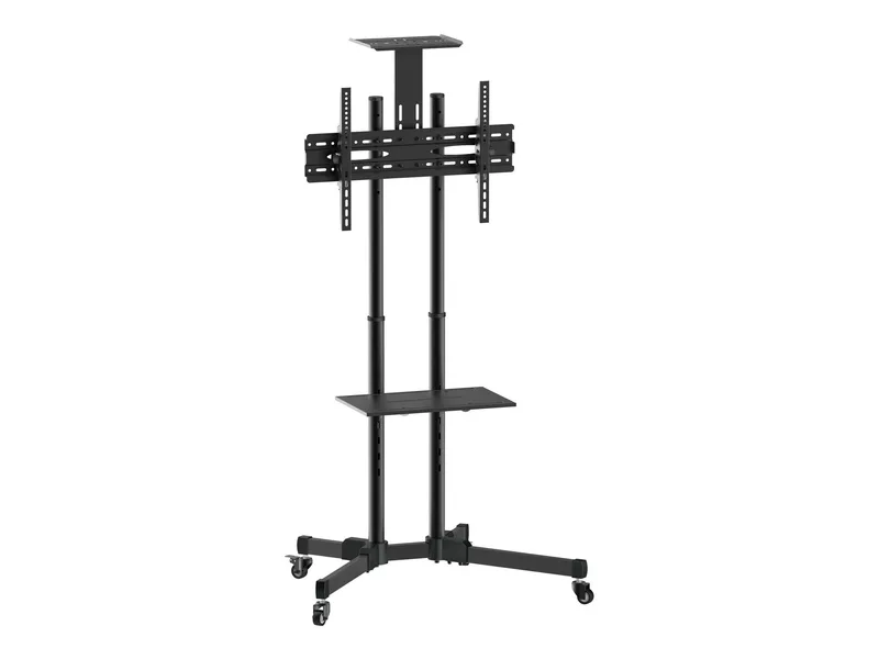 Equip Bodenstandhalter 37"-70" με 2 Ράφια - Μαύρος