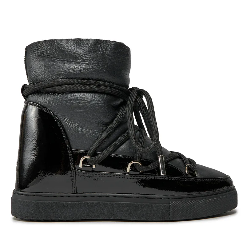 Μπότες Χιονιού Inuikii Gloss Wedge 75203-007 Μαύρο