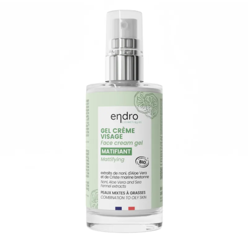Endro cosmétiques Mattifying face gel cream, 50 ml