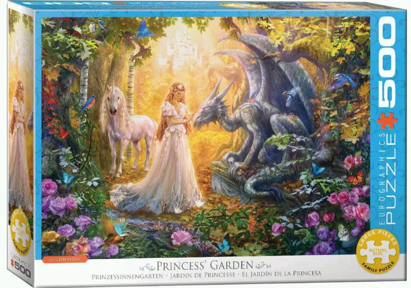 Παζλ Eurographics - Princess' Garden by Jan Patrick (500 τμχ)
