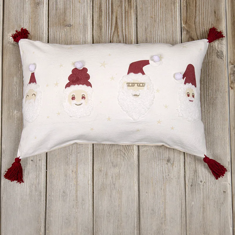 Διακοσμητική Μαξιλαροθήκη 35X55 Nima Happy Santa