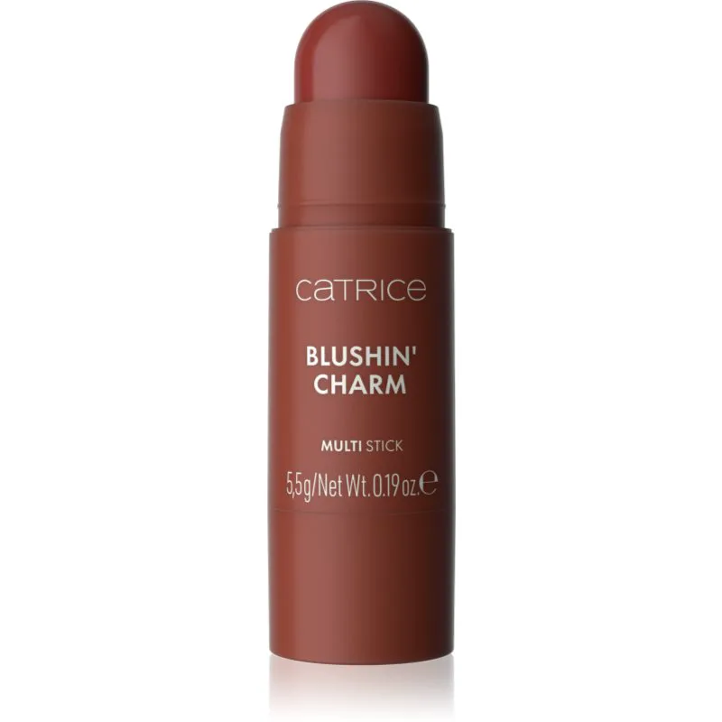 Catrice Blushin' Charm Multi Stick ρουζ για φωτεινότητα σε στικ απόχρωση 060 Toasted Toffee 5.5 γρ