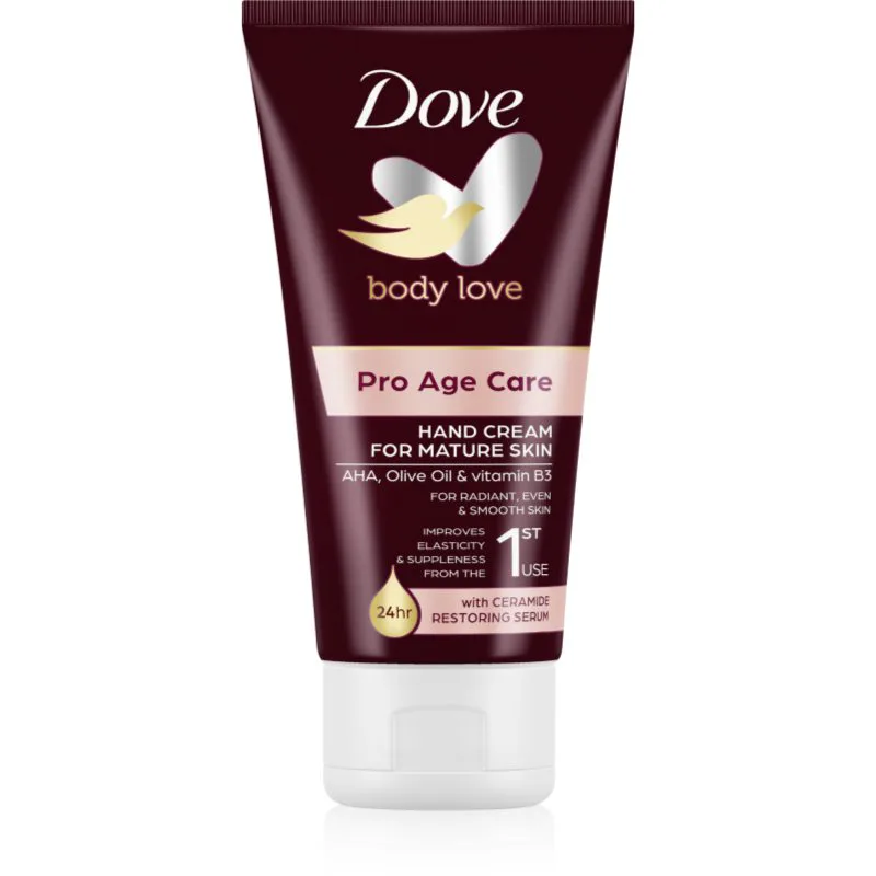 Dove Body Love Pro Age κρέμα για τα χέρια για ώριμη επιδερμίδα 75 μ