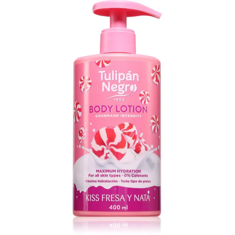 Tulipán Negro Fresa γαλάκτωμα σώματος 400 ml