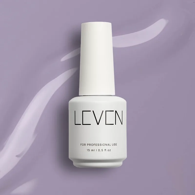Leven | Ημιμόνιμο βερνίκι 15ml no. 011 Dusty Lavender