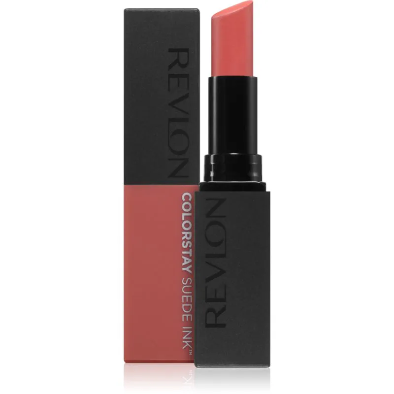 Revlon Cosmetics ColorStay™ Suede Ink ματ κραγιόν απόχρωση 005 Hot Girl 2.55 γρ