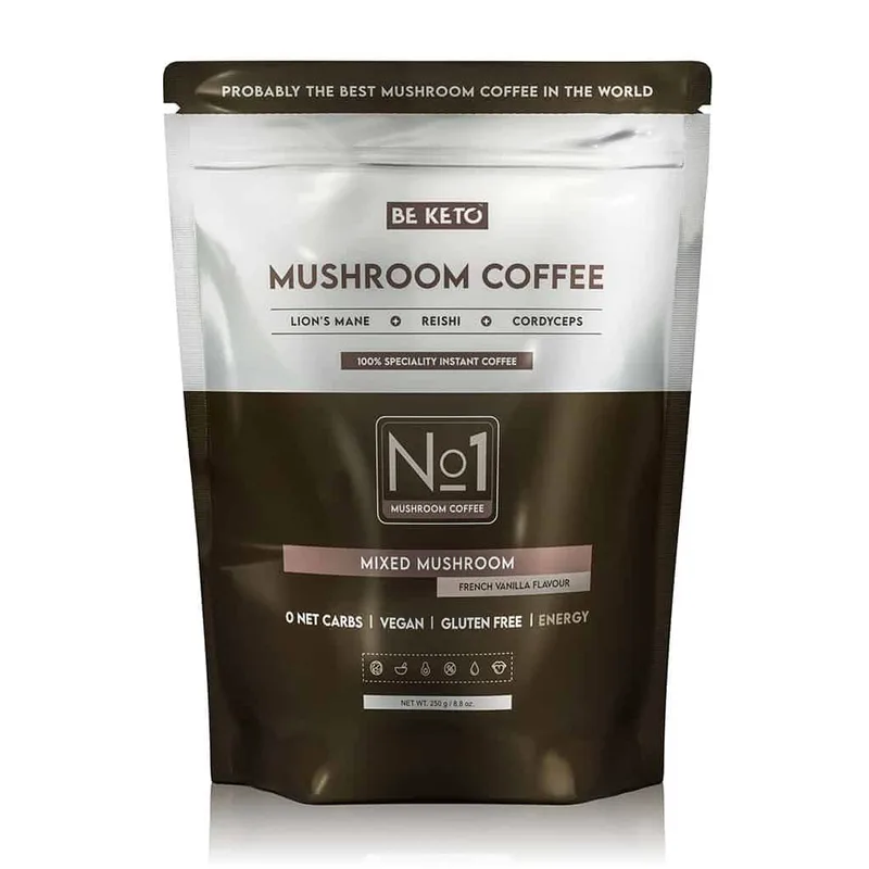 Beketo Στιγμιαίος Καφές Mushroom με 3 Μανιτάρια Βανίλια (250g)
