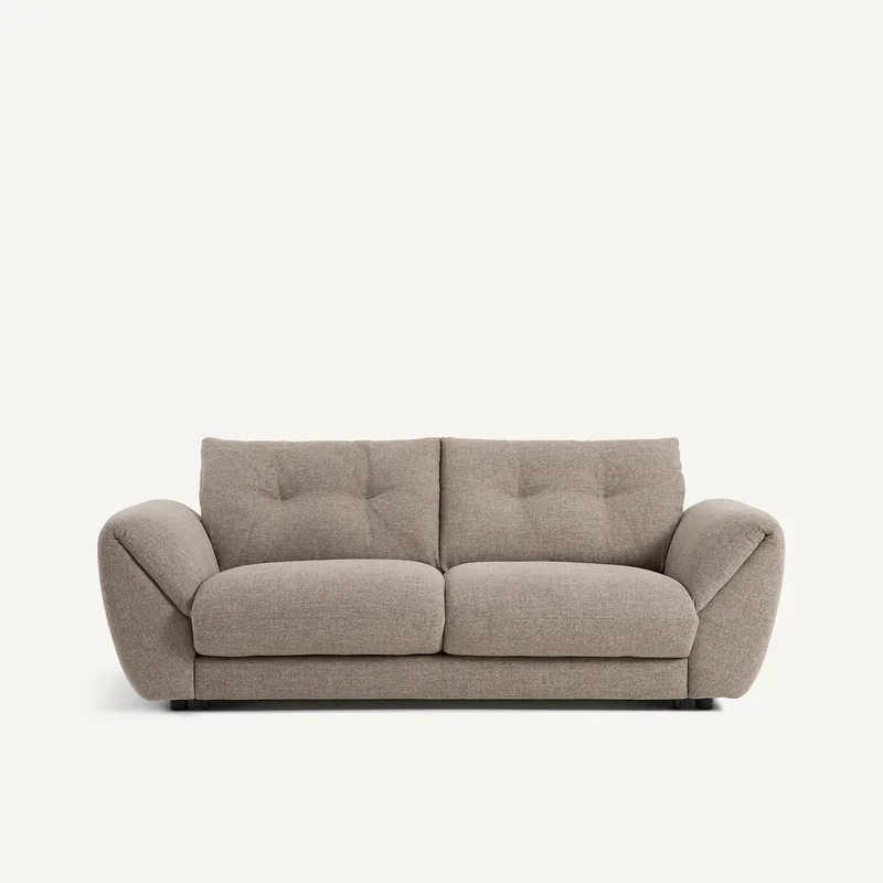 Καναπές-κρεβάτι 3 θέσεων από tweed Μ107xΠ226xΥ87cm
