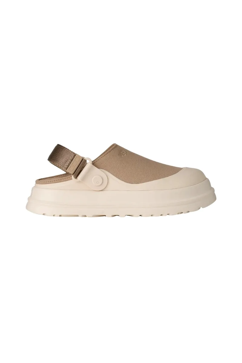 UGG Γυναικείες Παντόφλες GoldenGlow Canvas Clog - CAMEL-1175295-CAMEL