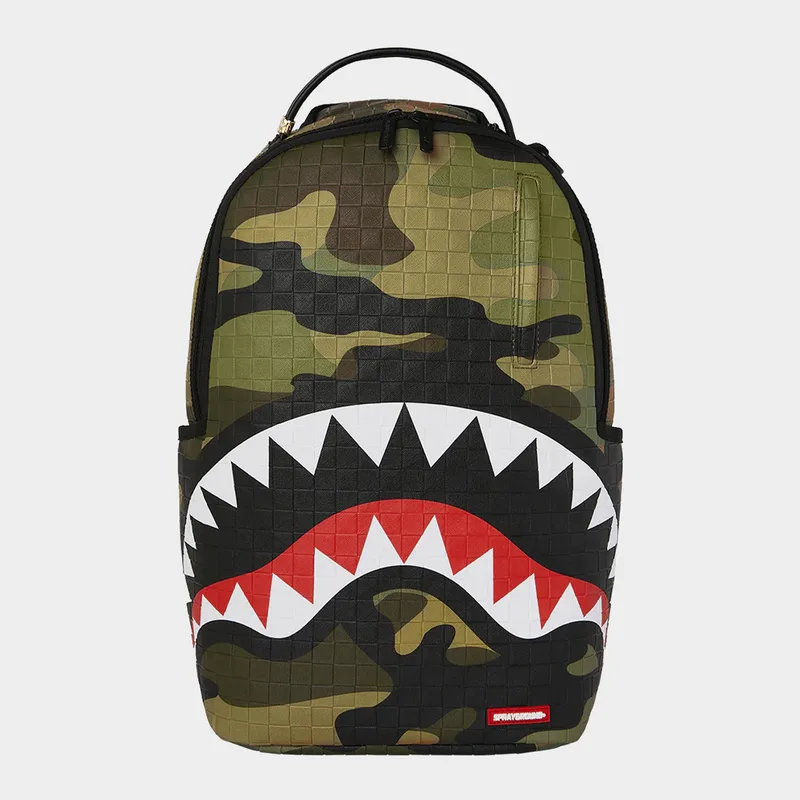 Sprayground Woodland Camo Check Dlxsv Backpack (9000264922_3257)