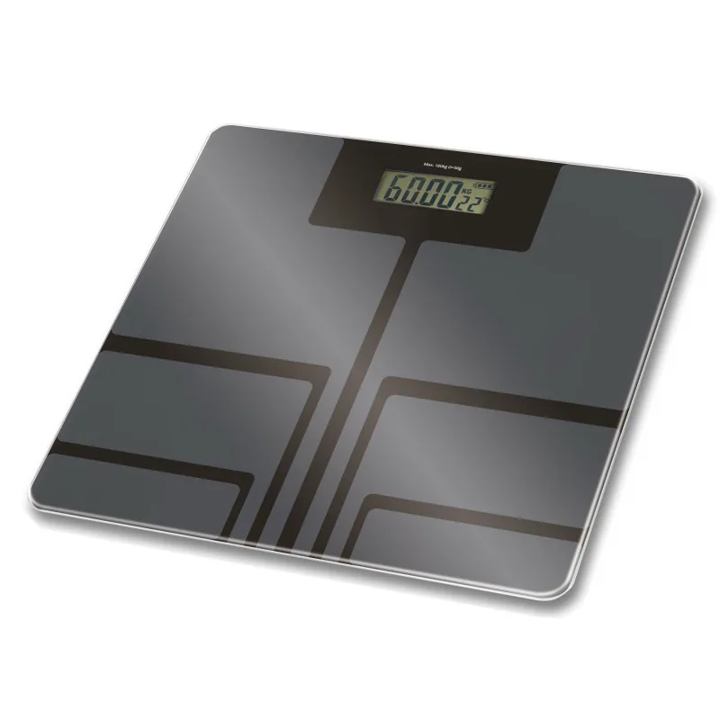 Ψηφιακή ζυγαριά μπάνιου Rosberg R51650E, 180 kg,οθόνη LCD, Ασημί