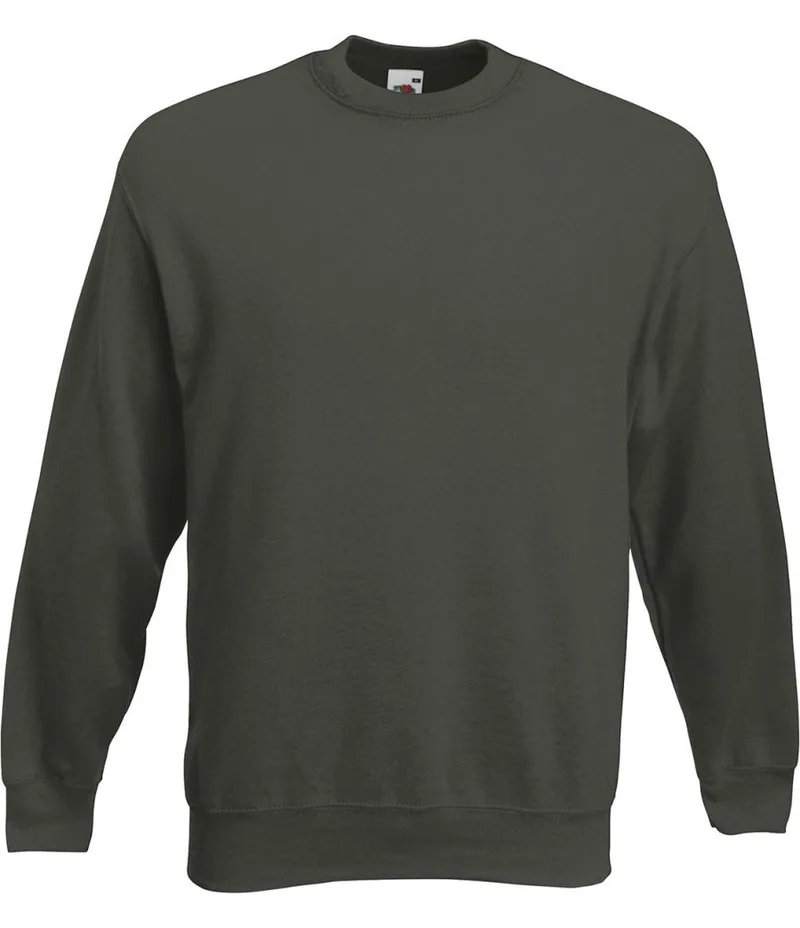 Set-In Sweat Fruit of the Loom 62-154-0 Charcoal