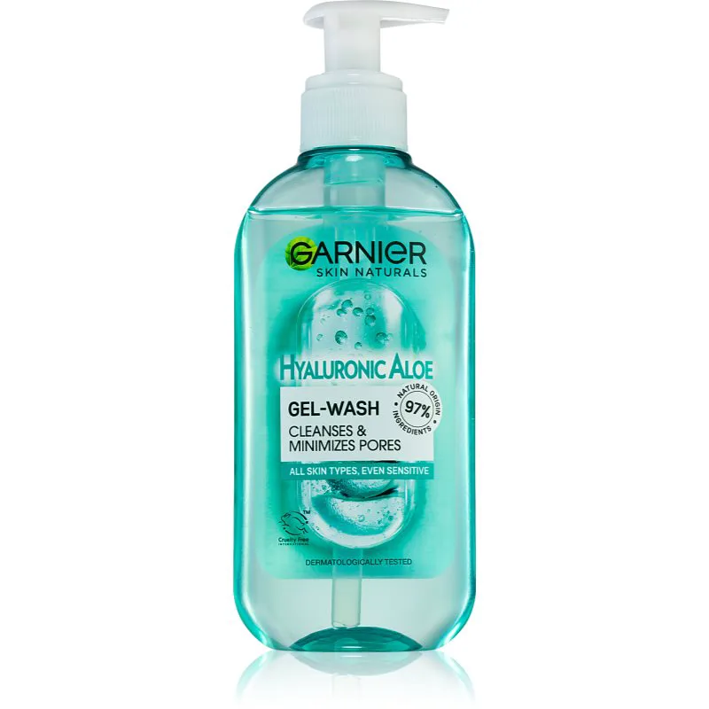 Garnier Hyaluron + Hyaluronic Aloe τζελ καθαρισμού 200 ml