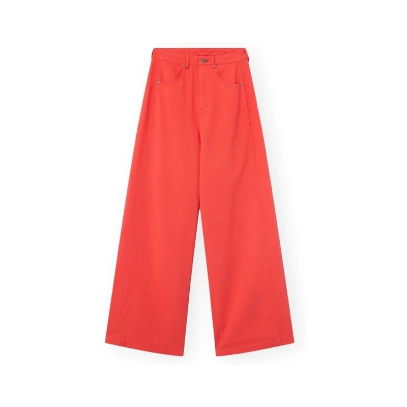 Φαρδιά παντελόνια Compania Fantastica COMPAÑIA FANTÁSTICA Trousers 11071 - Red