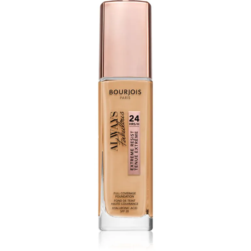 Bourjois Always Fabulous μακράς διαρκείας μεικ απ SPF 20 απόχρωση 310 Μπεζ 30 ml
