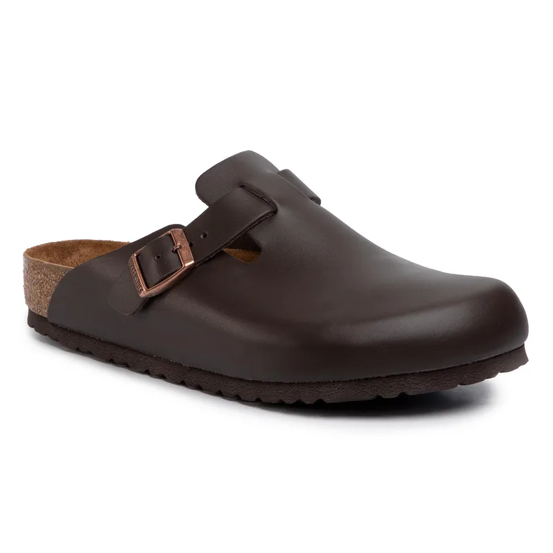 Παντόφλες Birkenstock Boston 60101 Καφέ