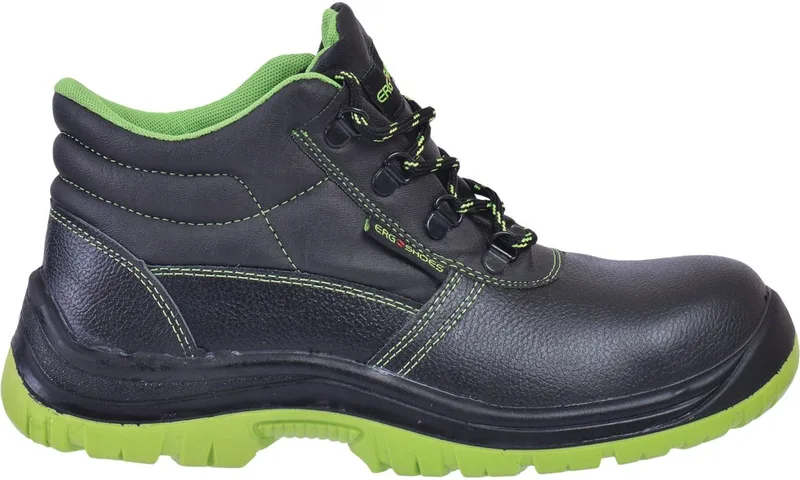 Μποτάκια Ασφαλείας Rodos S3 SRC Ergoshoes 7757-300 Μαύρο