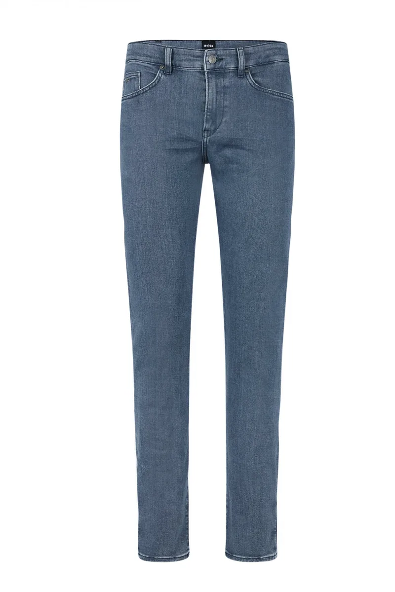 BOSS ΠΑΝΤΕΛΟΝΙ JEANS DELAWARE 3-1 SLIM FIT ΓΚΡΙ