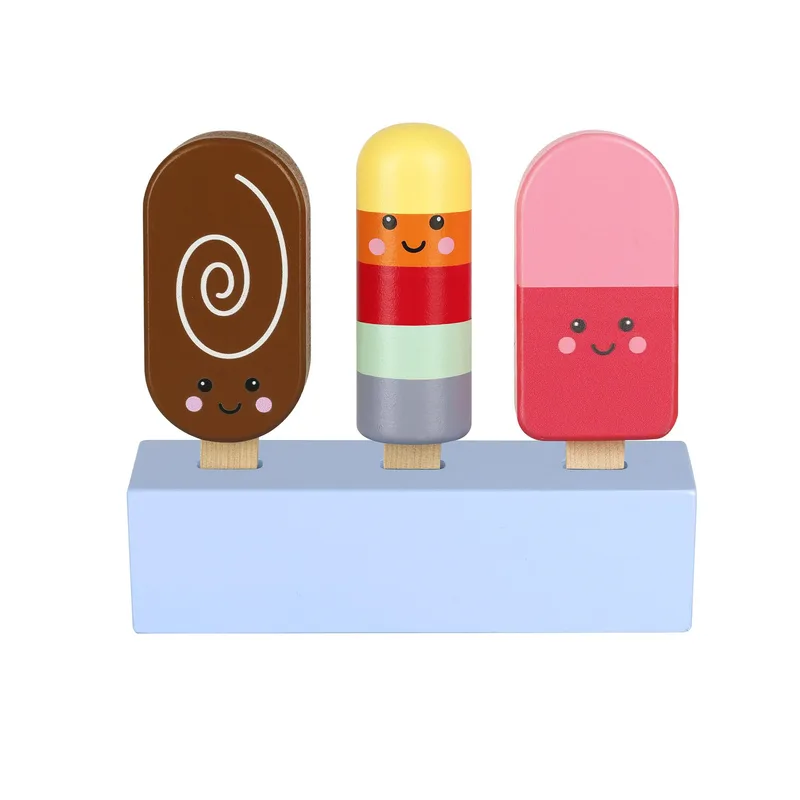 Ξύλινα Παγωτά Ξυλάκια Happy Treats Πορτοκαλί Tree Toys (FSC®)