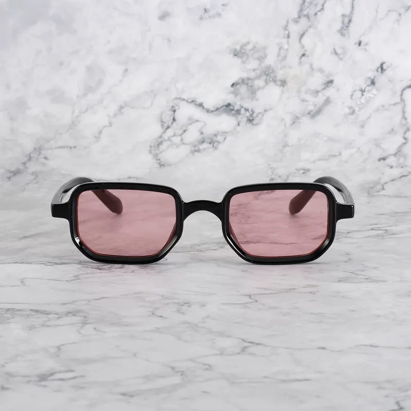 BILLIE Tinted Sunglasses | Black | Ροζ Shades | Explicit Poets Sunglasses