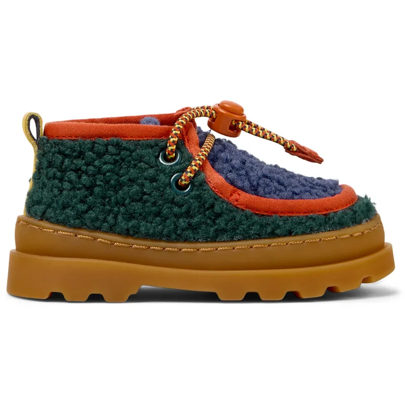 CAMPER Bobo Choses x Camper - Μπότες Για Firstwalkers - Πράσινο,Μπλε,Κίτρινο, Μέγεθος 22, Cotton fabric/Smooth leather