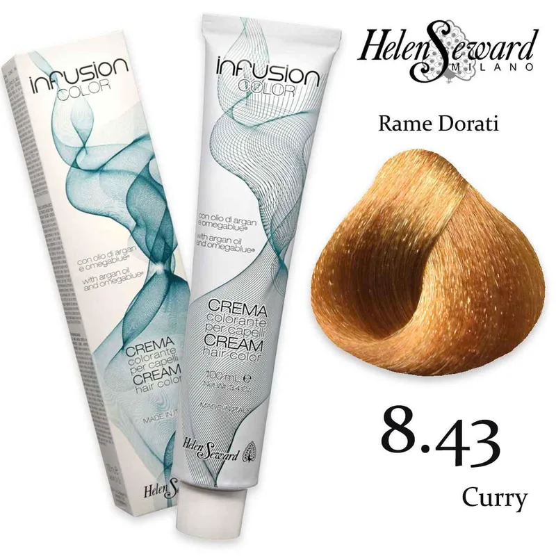 Infusion color 100 ml light copper golden curry blond