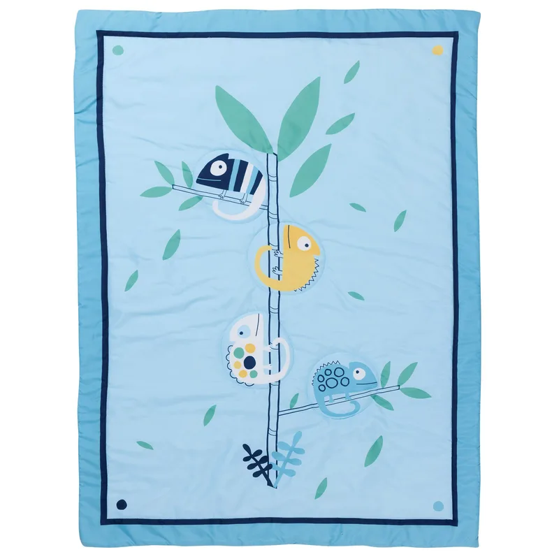 Κουβερλί Κούνιας Das Baby 4935 Blue 110x150