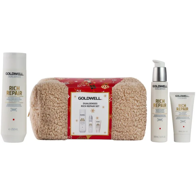 Goldwell Dualsenses Rich Repair σετ δώρου για ξηρά και κατεστραμμένα μαλλιά