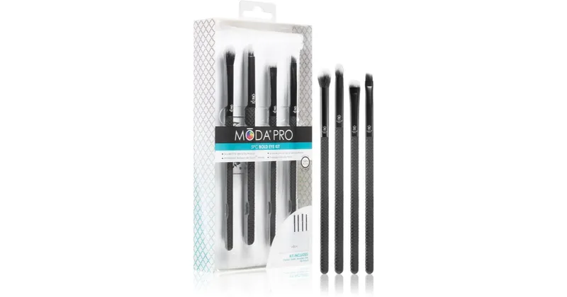 Royal and Langnickel Moda Pro 4pcs Eye Brush Set