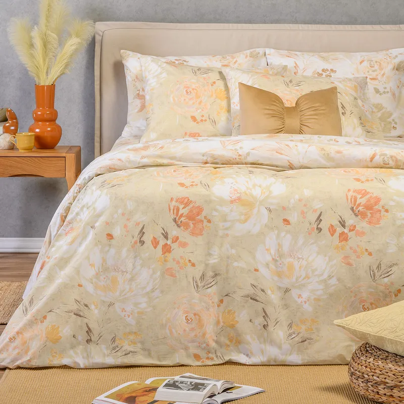 Σετ σεντονια king size anabelle beige casual line (260x270)