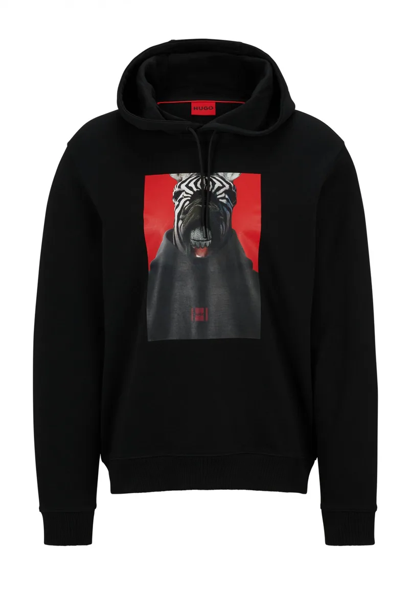 HUGO ΦΟΥΤΕΡ HOODIE DEBRAS ΜΑΥΡΟ