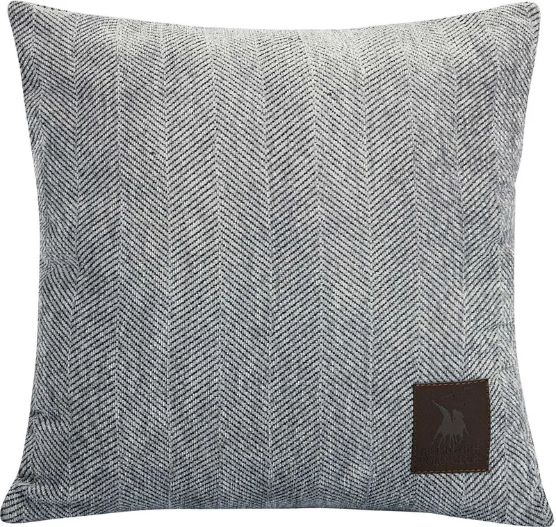 ΔΙΑΚΟΣΜΗΤΙΚΟ ΜΑΞΙΛΑΡΙ GREENWICH POLO CLUB 3947 GREY 42X42CM