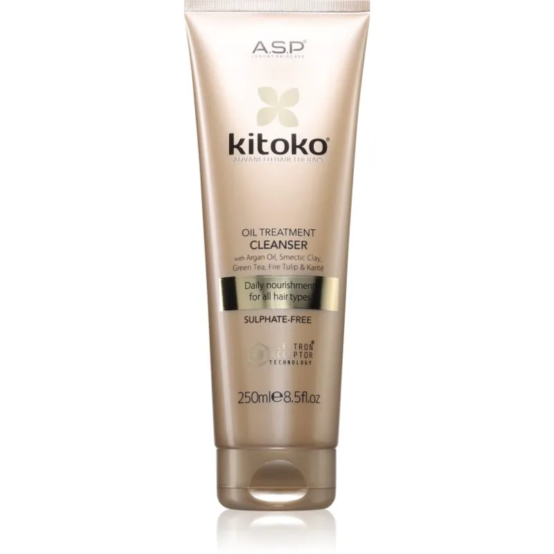 ASP kitoko Oil Treatment σαμπουάν για όλους τους τύπους μαλλιών 250 ml