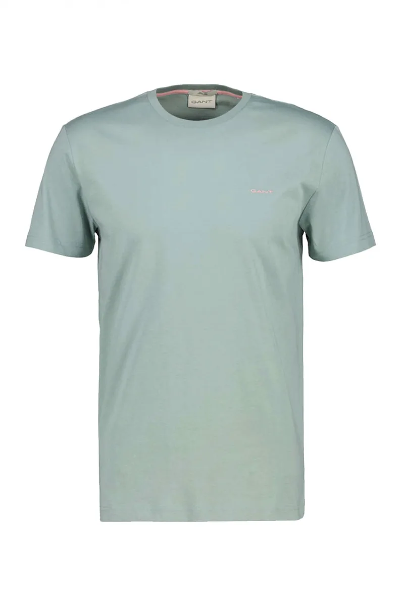 GANT T-SHIRT SLIM FIT CONTRAST LOGO SS ΦΥΣΤΙΚΙ