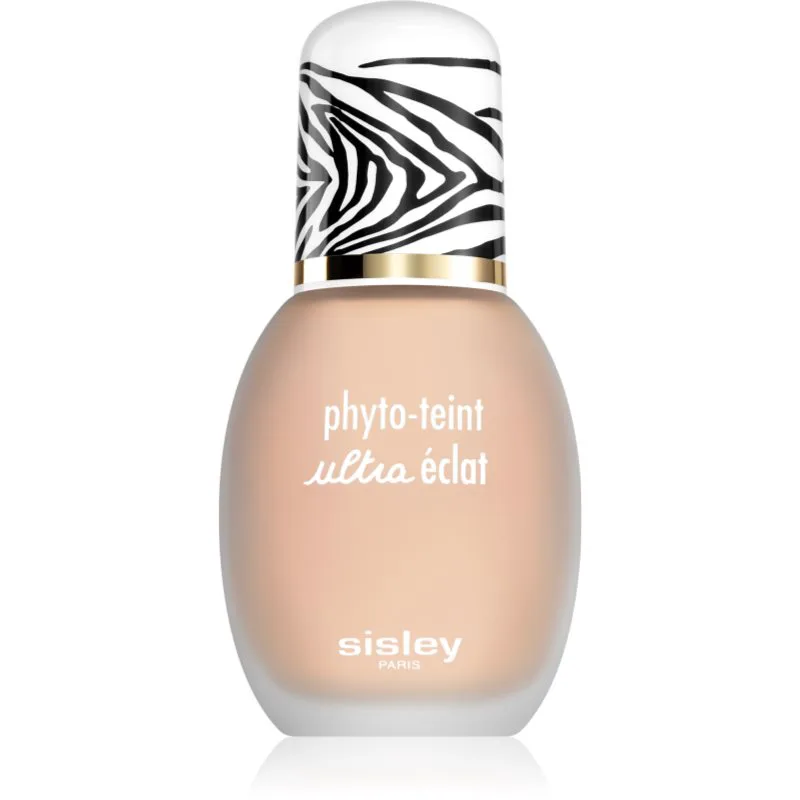 Sisley Phyto-Teint Ultra Eclat μακράς διαρκείας ρευστό μεικ απ για λαμπρή επιδερμίδα απόχρωση 0C (0+) Vanilla 30 ml
